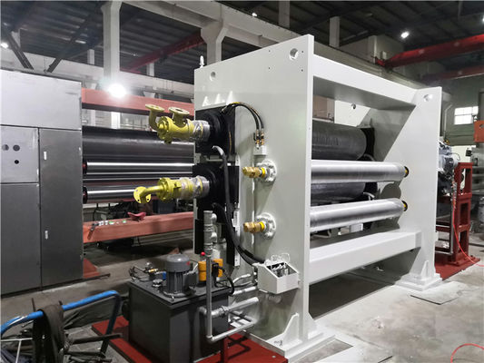 qualidade  ISO9001 Fast Heating Embossing Calender Machine fábrica