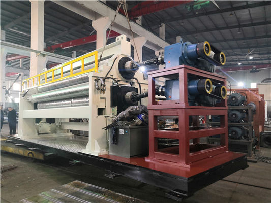 Tela não tecida 150m/Min Embossing Calender Machine